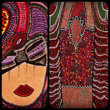 Israel inspiring women. Mirit Ben-Nun original artwork 绘画 标题为“Israel inspiring wo…” 由Mirit Ben-Nun, 原创艺术品, 墨