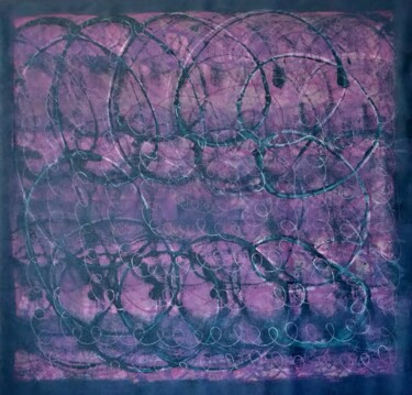 Painting titled "Wired" by Gitika Singh, Original Artwork, Acrylic