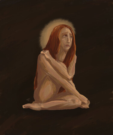 Nature divine 数字艺术 标题为“Nature divine” 由Alicia Vermant Nesztler, 原创艺术品, 数字油画