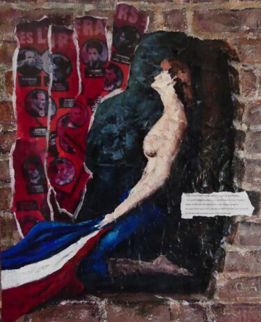 제목이 "affiche rouge"인 미술작품 Claude Bonnin로, 원작, 아크릴