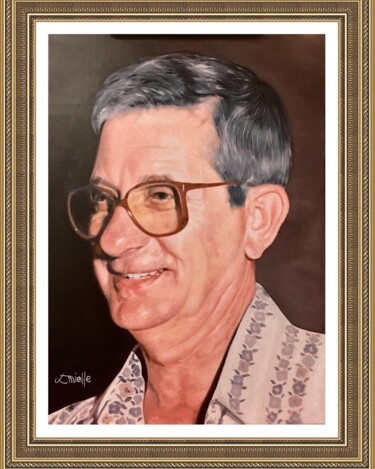 Retrato pintura a óleo sobre tela - Encomenda Família Bolan 绘画 标题为“Retrato pintura a ó…” 由Luis Mielle, 原创艺术品, 油
