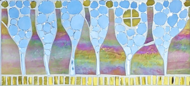 雕塑 标题为“Bottles of Spirit (…” 由Ruta Sevo, 原创艺术品, 镶嵌