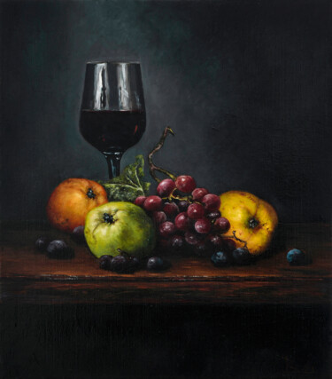 Still life II Painting titled "Still life II" by Oleg Baulin, Original Artwork, Oil