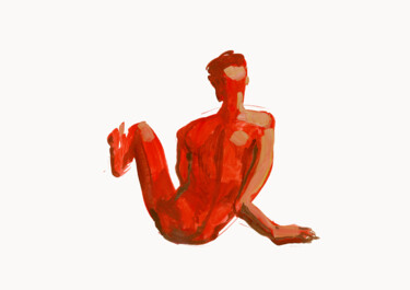 Dancer 8 图画 标题为“Dancer 8” 由Margarita Simonova, 原创艺术品, 水粉