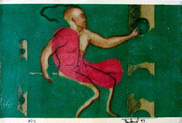 Pintura titulada "Nu 2" por Josep Maria Fontanet Sureda, Obra de arte original, Acrílico