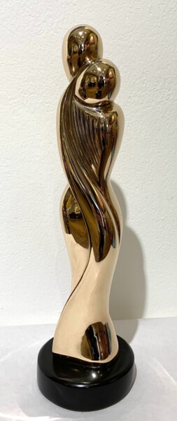 Escultura intitulada "LE COUPLE" por Roland Masson, Obras de arte originais, Bronze