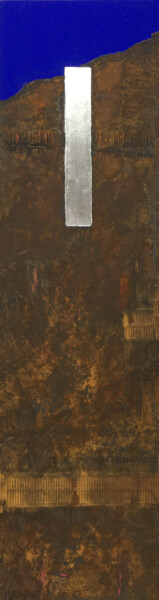 绘画 标题为“Oxidation / Blattsi…” 由Rudi Eckerle, 原创艺术品, 颜料