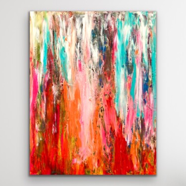 Fire Fire Peinture intitulée "Fire Fire" par Dani Alexsandrova, Œuvre d'art originale, Acrylique
