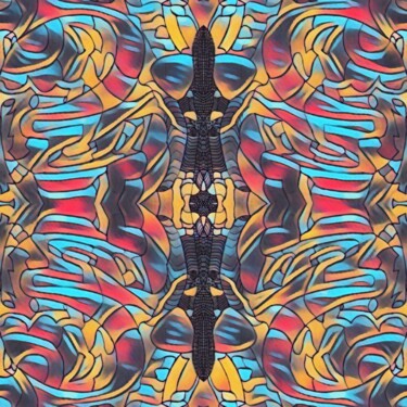 Digitale Kunst mit dem Titel "Background with sku…" von Abraham Addy, Original-Kunstwerk, 2D digitale Arbeit