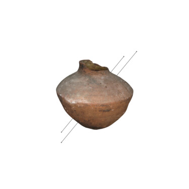Digital Arts με τίτλο "Ceramics Jar White" από Manos Chronakis, Αυθεντικά έργα τέχνης, Φωτογραφία Μοντάζ