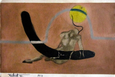Pintura titulada "Nu 4" por Josep Maria Fontanet Sureda, Obra de arte original, Acrílico