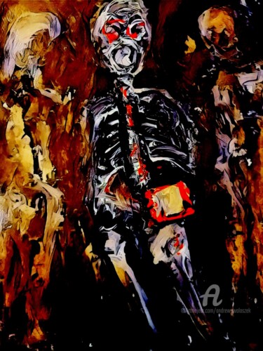 Digital Arts titled "Fully Vaccinated, B…" by Andrew Walaszek, Original Artwork, Digital Painting