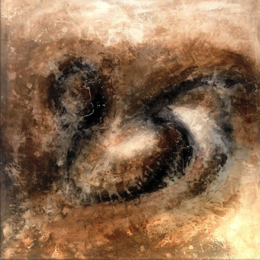 Картина под названием "Abstract #7433" - Mark De Kievit, Подлинное произведение искусства, Акрил
