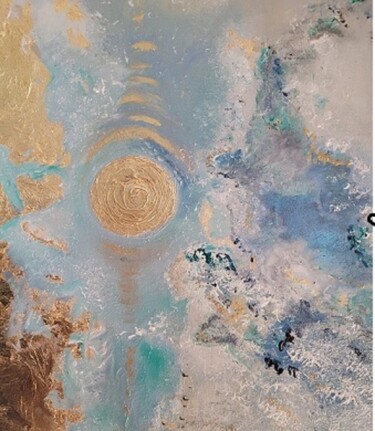 Peinture intitulée "VIBRATION" par Rachel Saturnin Eparvier, Œuvre d'art originale, Acrylique