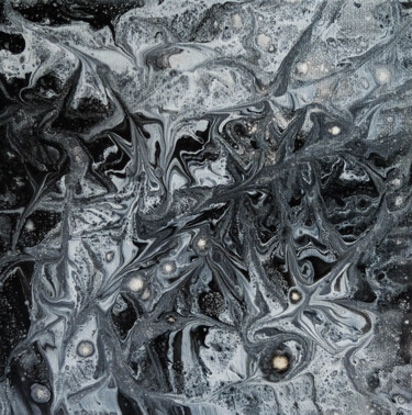 Peinture intitulée "Délit de fuite" par Alice B., Œuvre d'art originale, Acrylique