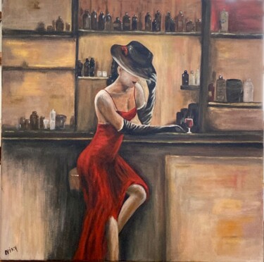 Pittura intitolato "Woman" da Nicole Rameau (NIKY), Opera d'arte originale, Acrilico