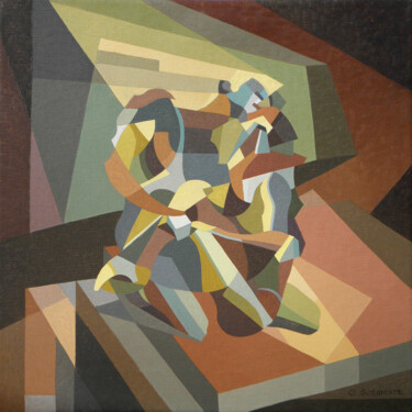 Painting titled "Déjà-vu (Estado aus…" by Omar Sorriente, Original Artwork, Oil