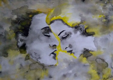 "Always love" başlıklı Resim Ayşe Keleş tarafından, Orijinal sanat, Suluboya