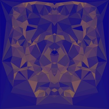 Digital Arts titled "Crystalline animal…" by Abraham Addy, Original Artwork, 3D Modeling