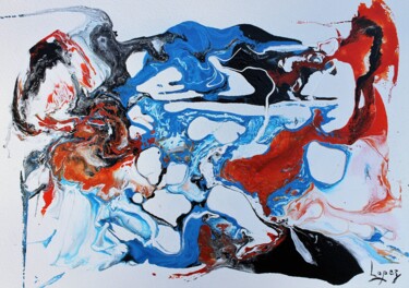 Peinture intitulée "1475 Océan Antarcti…" par Jean-Luc Lopez, Œuvre d'art originale, Acrylique