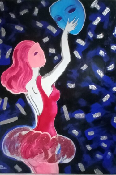 Anche Fragile Peinture intitulée "Anche Fragile" par Patrizia Micheloni (Pz20FantaGhiro), Œuvre d'art originale, Acrylique