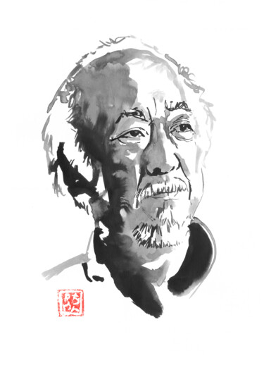 제목이 "noriyuki morita"인 그림 Péchane로, 원작, 수채화