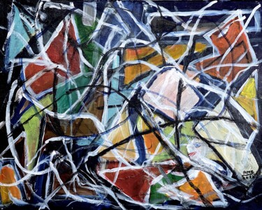 Pintura titulada "Passages" por Alfredo Machado Zingg, Obra de arte original, Acrílico Montado en Bastidor de camilla de mad…