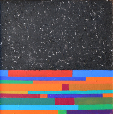Pittura intitolato "Interference" da Raffaele Iannone, Opera d'arte originale, Tempera
