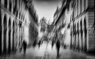 摄影 标题为“Rue de la Liberté #…” 由Alain Rappeneau, 原创艺术品, 数码摄影