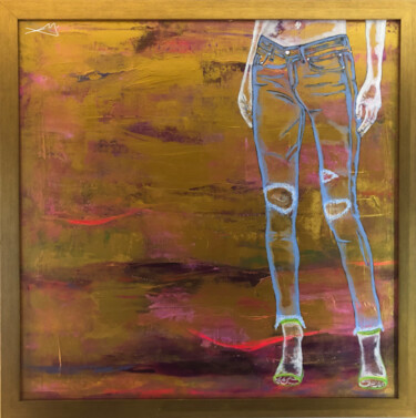 绘画 标题为“Carla...” 由Jorge Cúneo Topich (Arte y Manchas), 原创艺术品, 丙烯