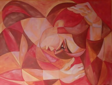 Malerei mit dem Titel "THINKING OF YOU" von Edith Stütz, Original-Kunstwerk, Acryl