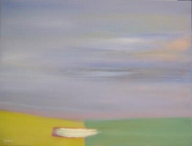 Painting titled "Plot" by Scott Spencer, Original Artwork, Oil Mounted on Wood Stretcher frame