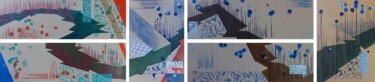 Grand Canyon EFDGHLPolyptych Картина под названием "Grand Canyon EFDGHL…" - Aleks Andr, Подлинное произведение искусства, Акрил