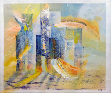 Peinture intitulée "#173 "Souffle"" par Gwoo Milord, Œuvre d'art originale, Acrylique Monté sur Châssis en bois