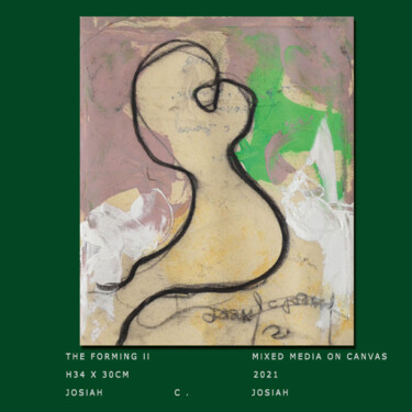 绘画 标题为“The Forming II” 由Josiah C. Josiah Signature Art Gallery, 原创艺术品, 丙烯