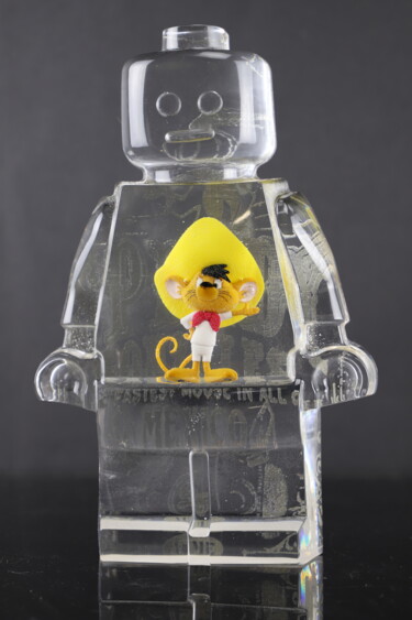 ROBOCLUSION SPEEDY GONZALES 雕塑 标题为“ROBOCLUSION SPEEDY…” 由Vincent Sabatier (VerSus), 原创艺术品, 树脂