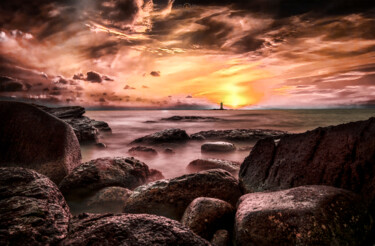 Fotografia intitolato "Il faro" da Fabrizio Sgró, Opera d'arte originale, Fotografia digitale