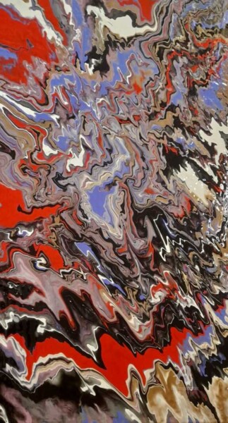 Painting titled "Wefaqaboud 28" by Wefag Ibrahim, Original Artwork, Acrylic
