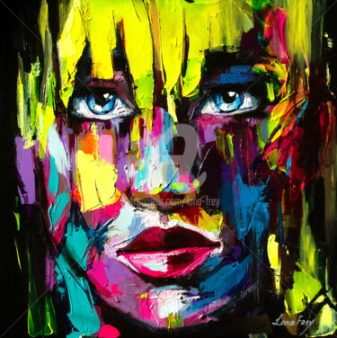 Turmoil Peinture intitulée "Turmoil" par Lana Frey, Œuvre d'art originale, Acrylique Monté sur Châssis en bois