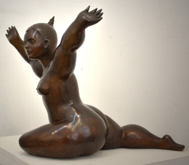雕塑 标题为“Aurore bronze” 由Marie Saksik, 原创艺术品, 青铜