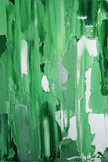Painting titled "Small 4" by Elena Dundukova, Original Artwork, Oil