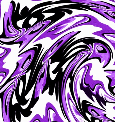 Digital Arts titled "Crow flower" by Peter Jalesh, Original Artwork, Digital Painting