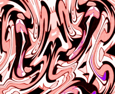 Digital Arts titled "Demoiselles Davignon" by Peter Jalesh, Original Artwork, Digital Painting