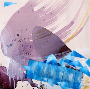 Finding my answers 绘画 标题为“Finding my answers” 由Poonam Choudhary, 原创艺术品, 丙烯 安装在木质担架架上
