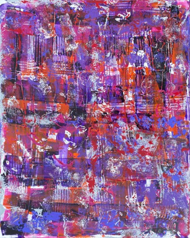Malerei mit dem Titel "Sakral" von Andreas Angleitner, Original-Kunstwerk, Acryl