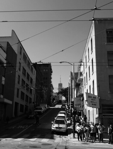Photographie intitulée "Down street #2" par Pascal Carro (ORAK), Œuvre d'art originale, Photographie numérique