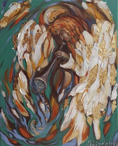 绘画 标题为“Original Oil Painti…” 由Svetlana Sindere, 原创艺术品, 油 安装在木质担架架上