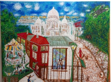 Ζωγραφική με τίτλο "Point de vue d’un d…" από Sylvain Zabeth, Αυθεντικά έργα τέχνης, Ακρυλικό