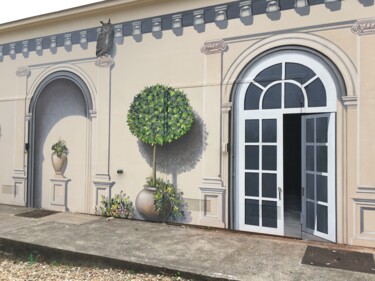 Photographie intitulée "Trompe l'oeil au Pl…" par Gracia Frederic, Œuvre d'art originale, Acrylique