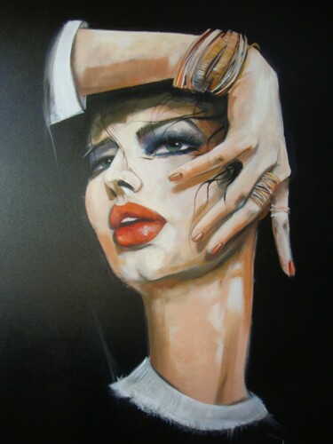 Pintura intitulada "ELEGANCE" por Sonja Brzak, Obras de arte originais, Óleo